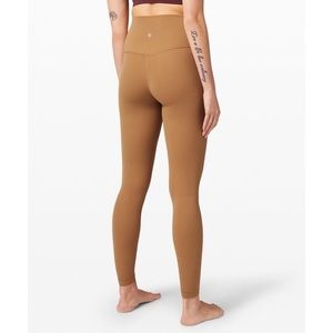 Lululemon Align legging 25” Saddle Brown